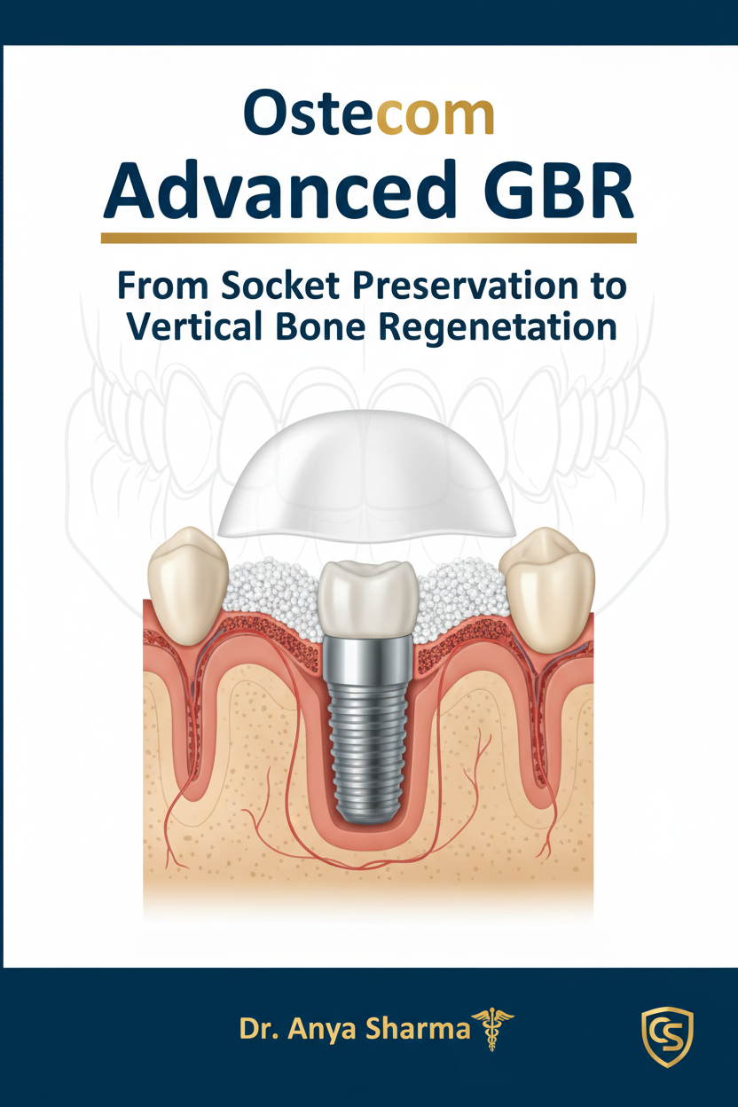 Osteocom Advanced GBR: From socket preservation to vertical bone regeneration