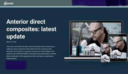 Anterior Direct Composites: Latest Update (M-Learning) | Dr. Pascal Magne