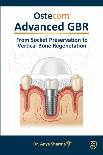 Osteocom Advanced GBR: From socket preservation to vertical bone regeneration
