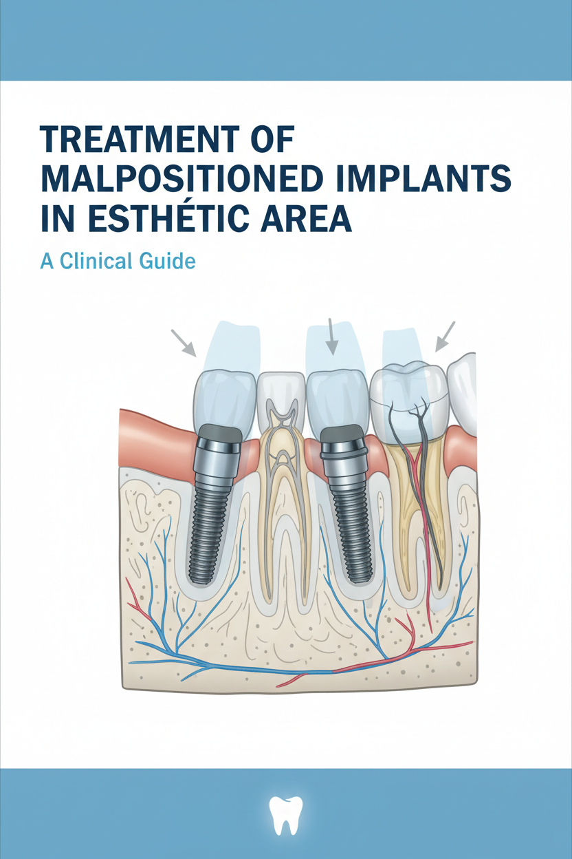 Treatment of Malpositioned Implants in Esthetic Area
